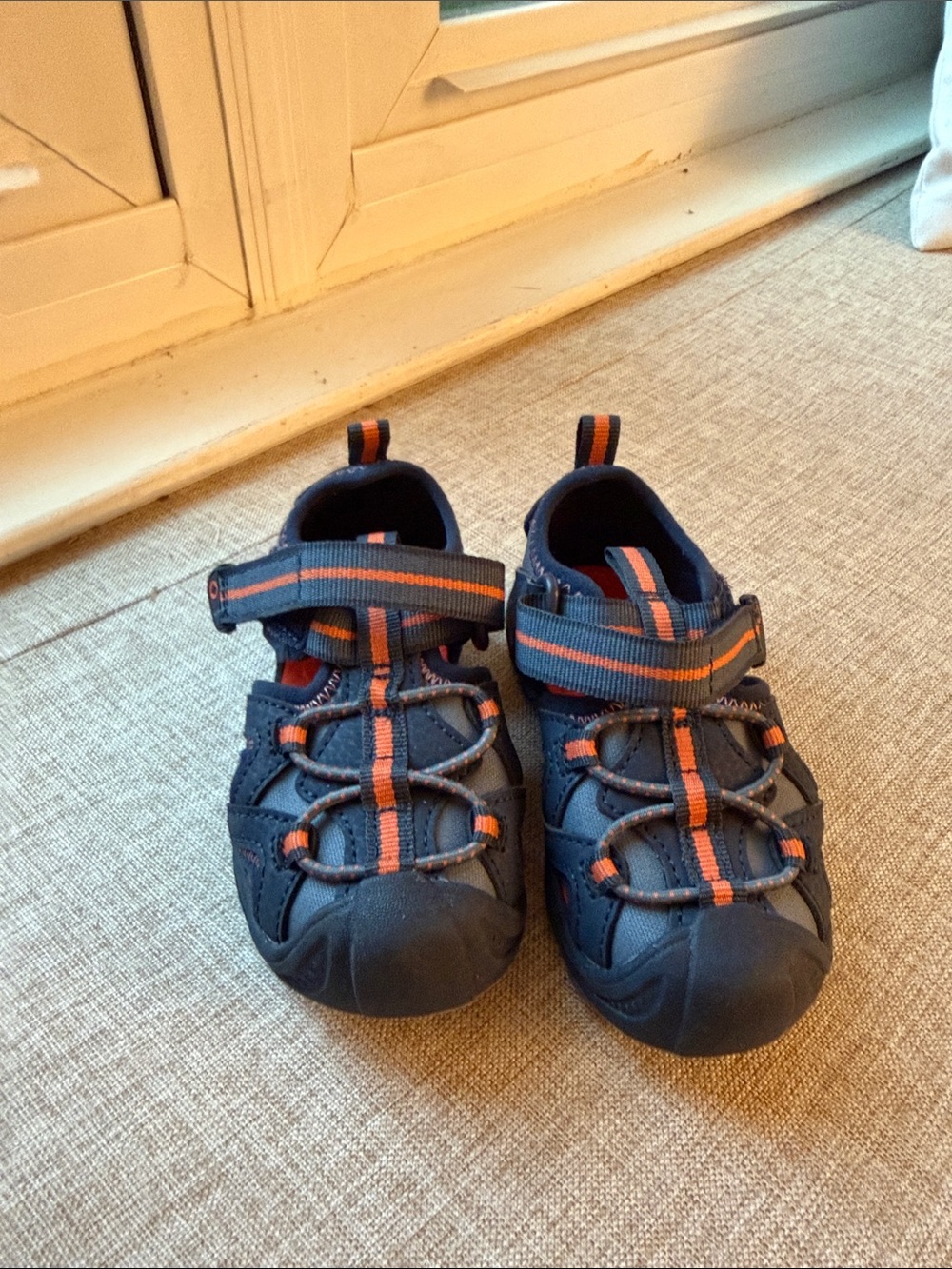 Merrell Navy and Orange hydro trekker